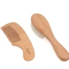 KIOKIDS Accesorios Y Complementos De Baño|Juegos De Madera-Set de Peine y Cepillo Madera