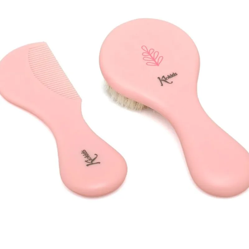 Set de Peine y Cepillo Rosa*KIOKIDS Hot