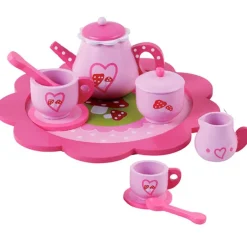 Set de Té Rosa de Madera*DRIM DISCOUNT Best