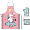 ARDITEX Ropa Y Complementos-Set Delantal Unicornio Infantil
