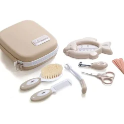 JANE Accesorios Y Complementos De Baño-Set Higiene con Neceser Sand