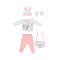 INTERBABY Regalos De Nacimiento-Set Nacimiento de 0-6m 5 piezas Minnie