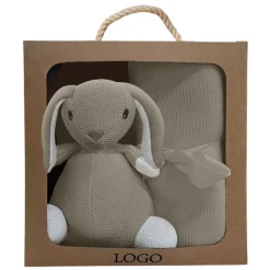 Set Peluche y Manta Conejito Gris*SELECCION DRIM Hot