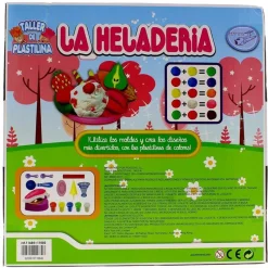 DRIM DISCOUNT Manualidades-Set Plastilina Helados con 5 Botes