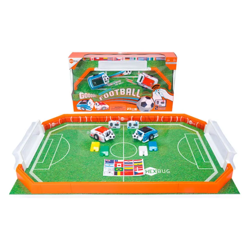 JUGUETRONICA Robots-Set Robótico Fútbol R/C