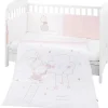 KIKKABOO Ropa De Cuna-Set textil Cuna 6 piezas Hippo