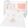 Set textil Cuna 6 piezas Rabbits*KIKKABOO Hot