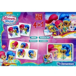 Shimmer and Shine Edukit 4 en 1*CLEMENTONI Best