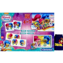 Shimmer and Shine Edukit 4 en 1*CLEMENTONI Best