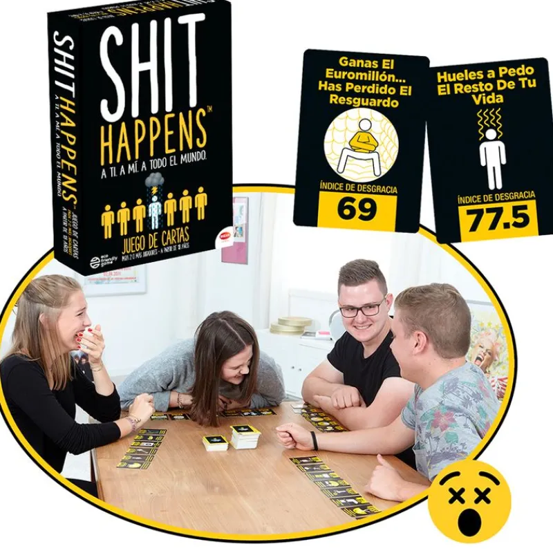 Shit Happens Juego Mesa Adultos +18*BIZAK Clearance