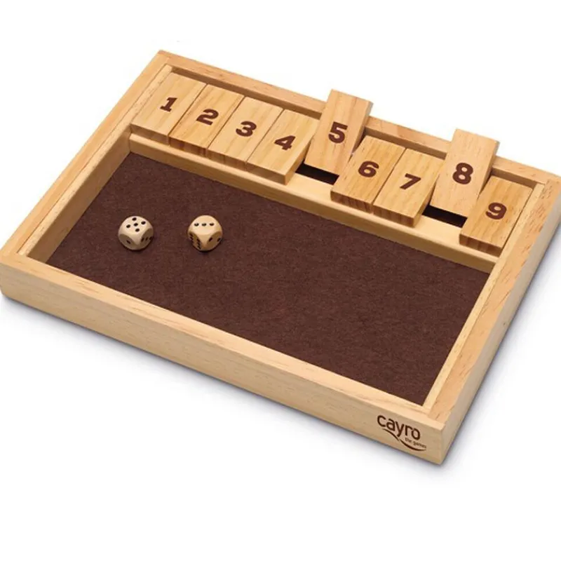 Shut the Box Juego Madera*CAYRO Sale