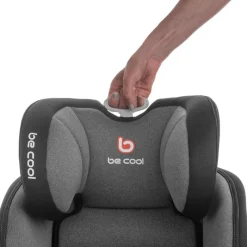 BE COOL Sillas Con Isofix De 100 A 150 Cm (4 A 12 Años)-Silla coche Mars i-Size de 100-150 cm Iron