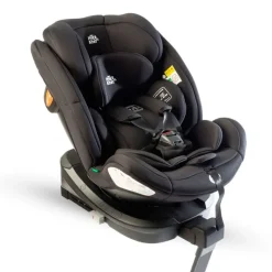 INTERBABY Sillas Con Isofix De 40 A 150 Cm (0 A 12 Años)-Silla coche Alea 40-150cm c/ pata Black