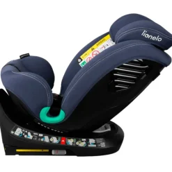 LIONELO Sillas Con Isofix De 40 A 150 Cm (0 A 12 Años)-Silla coche Bastiaan 40-150cm c/TopTether Blue