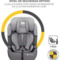 Silla coche Comfort Up i-Size 75-150 Gris*KINDERKRAFT Hot
