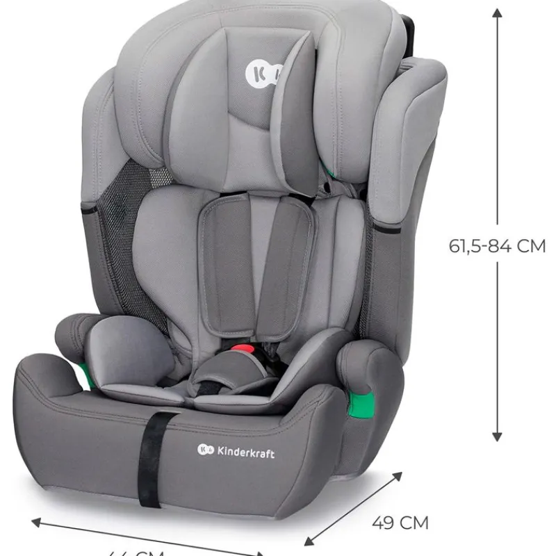 Silla coche Comfort Up i-Size 75-150 Gris*KINDERKRAFT Hot