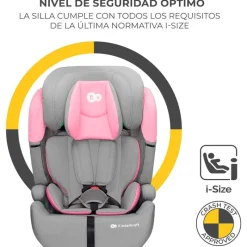 Silla coche Comfort Up i-Size 75-150 Rosa*KINDERKRAFT Best
