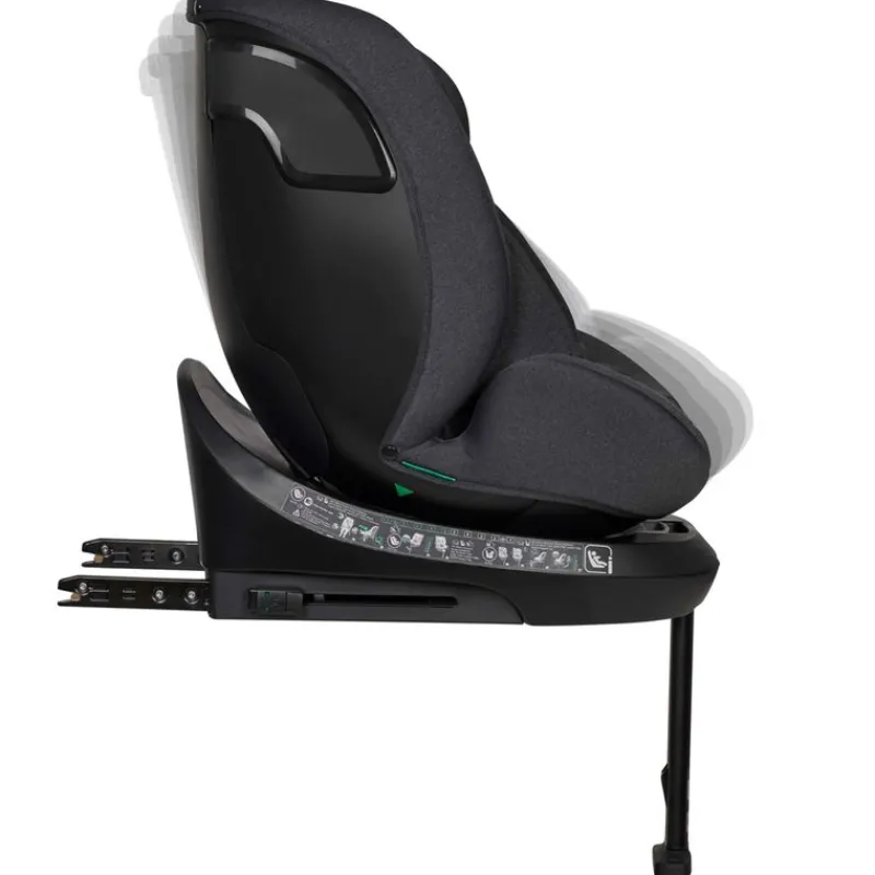 MS Sillas Con Isofix De 40 A 150 Cm (0 A 12 Años)-Silla coche Denver 40-150cm con pata Negra