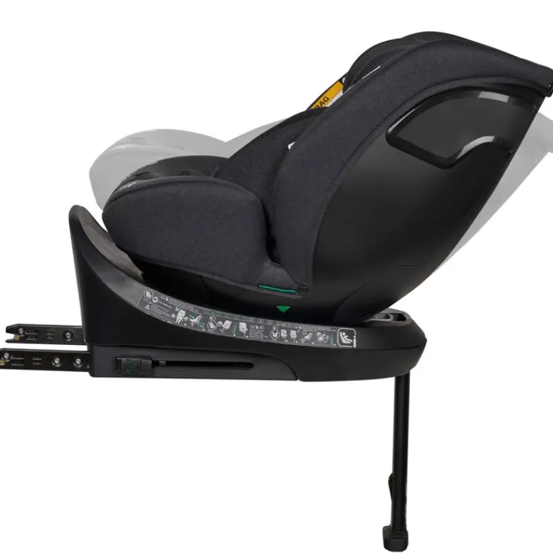 MS Sillas Con Isofix De 40 A 150 Cm (0 A 12 Años)-Silla coche Denver 40-150cm con pata Negra