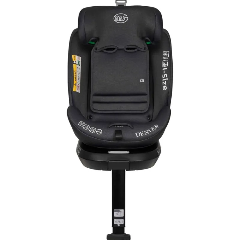 MS Sillas Con Isofix De 40 A 150 Cm (0 A 12 Años)-Silla coche Denver 40-150cm con pata Negra