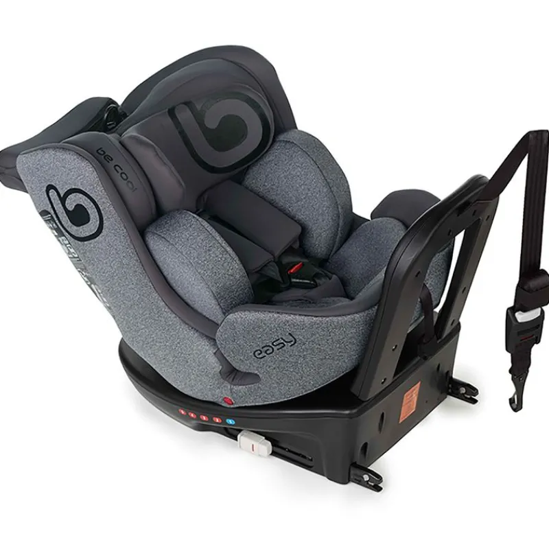 BE COOL Sillas Con Isofix De 40 A 150 Cm (0 A 12 Años)-Silla coche Easy 40-150 cm Antracita