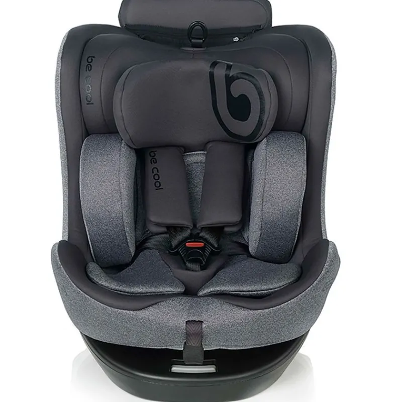 BE COOL Sillas Con Isofix De 40 A 150 Cm (0 A 12 Años)-Silla coche Easy 40-150 cm Antracita