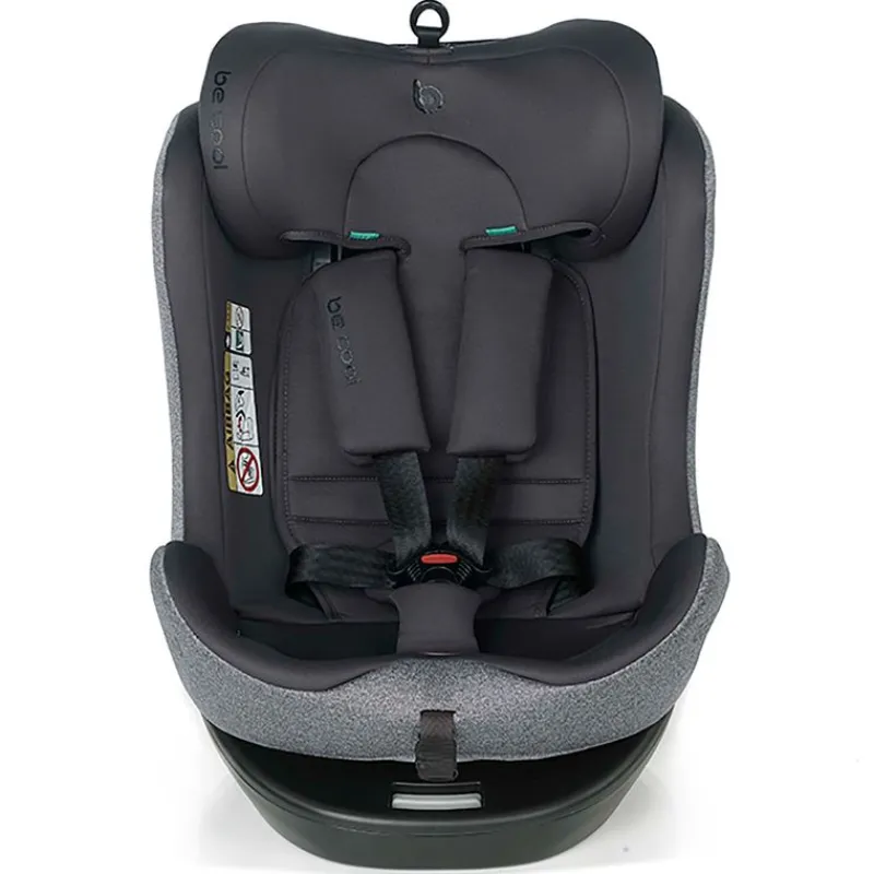 BE COOL Sillas Con Isofix De 40 A 150 Cm (0 A 12 Años)-Silla coche Easy 40-150 cm Antracita