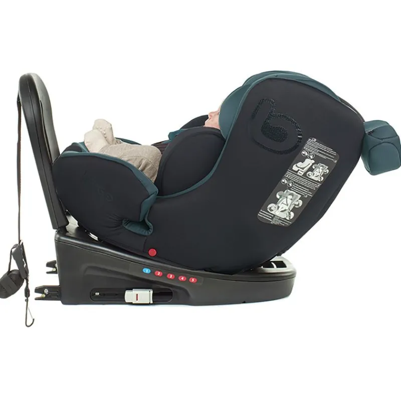 BE COOL Sillas Con Isofix De 40 A 150 Cm (0 A 12 Años)-Silla coche Easy 40-150 cm Petrol