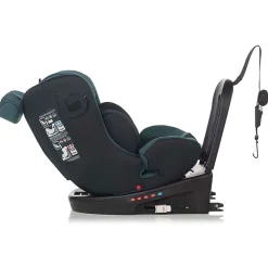 BE COOL Sillas Con Isofix De 40 A 150 Cm (0 A 12 Años)-Silla coche Easy 40-150 cm Petrol