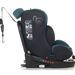BE COOL Sillas Con Isofix De 40 A 150 Cm (0 A 12 Años)-Silla coche Easy 40-150 cm Petrol