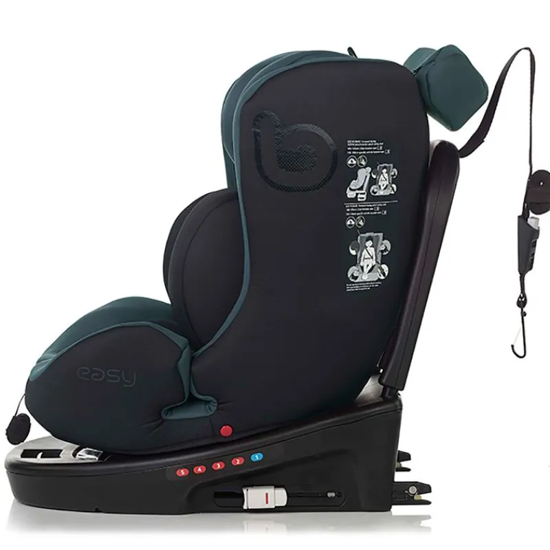 BE COOL Sillas Con Isofix De 40 A 150 Cm (0 A 12 Años)-Silla coche Easy 40-150 cm Petrol