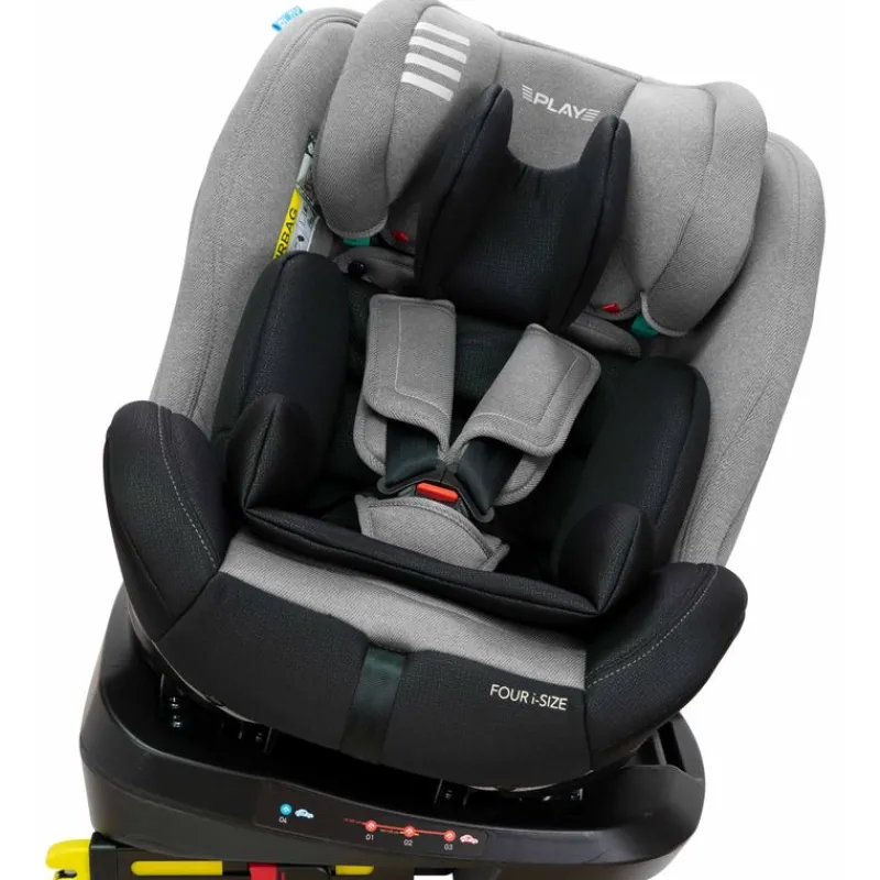 Silla coche Four Isize 40-135cm c/ toptether Grey*PLAY Discount