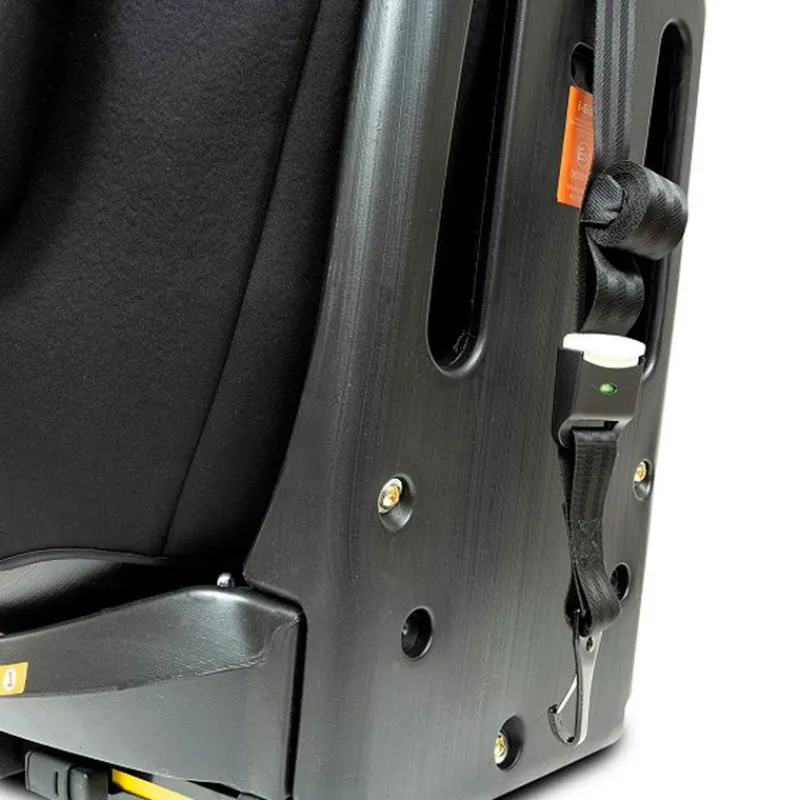 INTERBABY Sillas Con Isofix De 40 A 150 Cm (0 A 12 Años)-Silla coche Giratoria Aruna de 40 a 150 cm Negra + Regalo