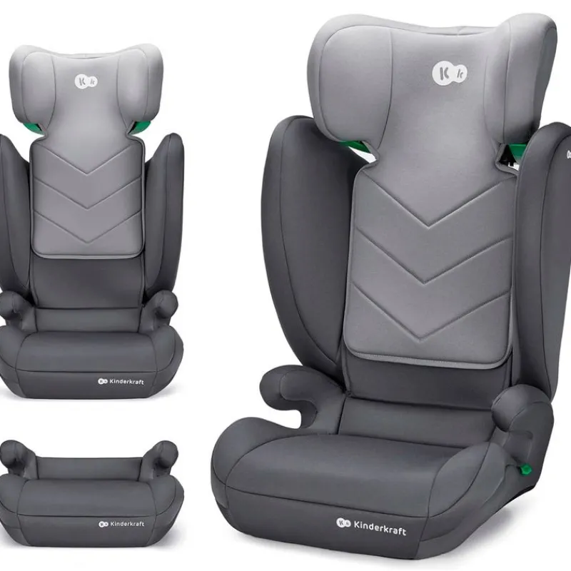 Silla coche I-Spark 2 en 1 de100-150cm Gris*KINDERKRAFT Discount
