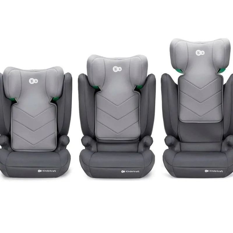 Silla coche I-Spark 2 en 1 de100-150cm Gris*KINDERKRAFT Discount