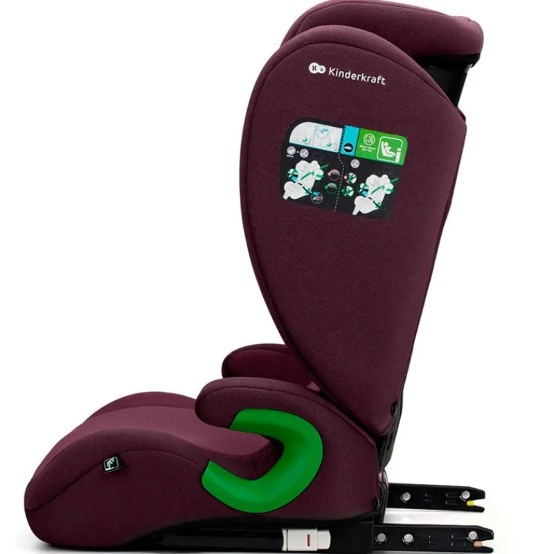 Silla coche Junior Isize 100-150 Roja*KINDERKRAFT Outlet