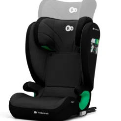 KINDERKRAFT Sillas Con Isofix De 100 A 150 Cm (4 A 12 Años)-Silla coche Junior Isize 100-150cm Black