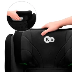 KINDERKRAFT Sillas Con Isofix De 100 A 150 Cm (4 A 12 Años)-Silla coche Junior Isize 100-150cm Black