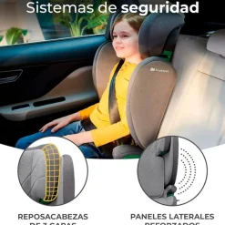 Silla coche Junior Isize 100-150 Grey*KINDERKRAFT Discount