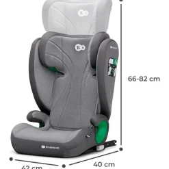 Silla coche Junior Isize 100-150 Grey*KINDERKRAFT Discount