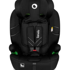 LIONELO Sillas Con Isofix De 75 A 150 Cm (1 A 12 Años)-Silla coche Levi 76-150cm c/cinturon Black Carbon