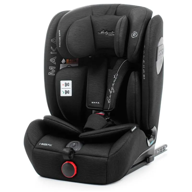 Silla coche Maka Ifix 76-150 Black + Regalo*BABYAUTO Sale