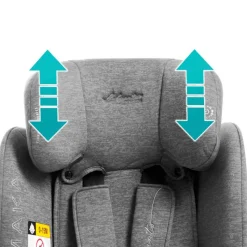 BABYAUTO Sillas Con Isofix De 75 A 150 Cm (1 A 12 Años)-Silla coche Maka Ifix 76-150 cm Gris Melange + Regalo