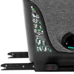 BABYAUTO Sillas Con Isofix De 75 A 150 Cm (1 A 12 Años)-Silla coche Maka Ifix 76-150 cm Gris Melange + Regalo