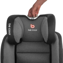 BE COOL Sillas Con Isofix De 100 A 150 Cm (4 A 12 Años)-Silla coche Mars i-Size de 100-150 cm Dark
