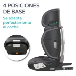 MS Sillas Con Isofix De 100 A 150 Cm (4 A 12 Años)-Silla coche Módena 100-150 cm