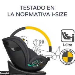 Silla coche Milos 40-150 cm top tether Negro*MS Sale