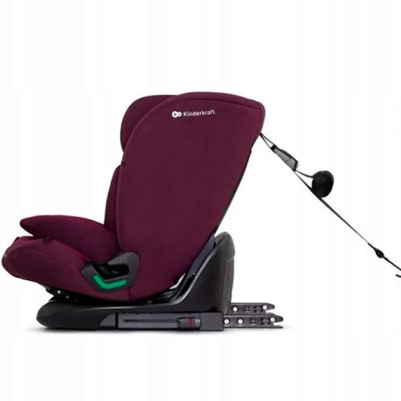 KINDERKRAFT Sillas Con Isofix De 75 A 150 Cm (1 A 12 Años)-Silla coche Oneto 3 Isize 76-150 Red