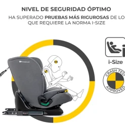 Silla coche Oneto 3 Isize 76-150 Grey*KINDERKRAFT Outlet