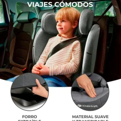 Silla coche Oneto 3 Isize 76-150 Grey*KINDERKRAFT Outlet
